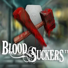 Logo of Blood Suckers from NetEnt at Captain Cooks Casino